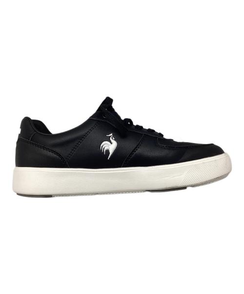 le coq sportif（ルコックスポルティフ）le coq sportif (ルコックスポルティフ) ローカットスニーカー ブラック サイズ:24.5の古着・服飾アイテム