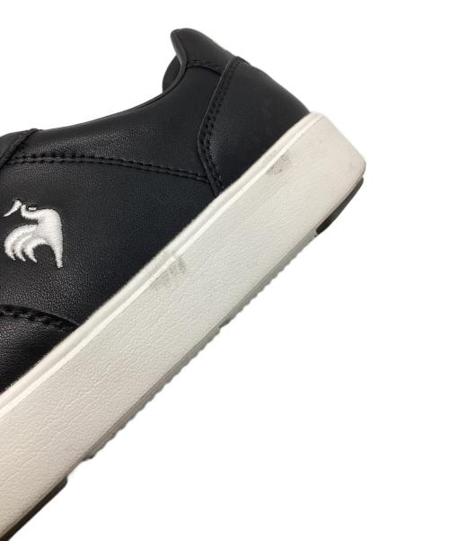 le coq sportif（ルコックスポルティフ）le coq sportif (ルコックスポルティフ) ローカットスニーカー ブラック サイズ:24.5の古着・服飾アイテム