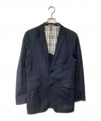 BURBERRY BLACK LABELバーバリーブラックレーベル）の古着「テーラードジャケット」｜ブラック