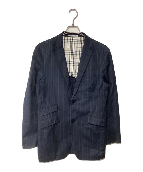 BURBERRY BLACK LABEL（バーバリーブラックレーベル）BURBERRY BLACK LABEL (バーバリーブラックレーベル) テーラードジャケット ブラック サイズ:LLの古着・服飾アイテム