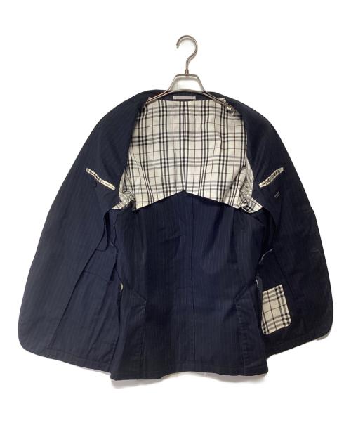 BURBERRY BLACK LABEL（バーバリーブラックレーベル）BURBERRY BLACK LABEL (バーバリーブラックレーベル) テーラードジャケット ブラック サイズ:LLの古着・服飾アイテム