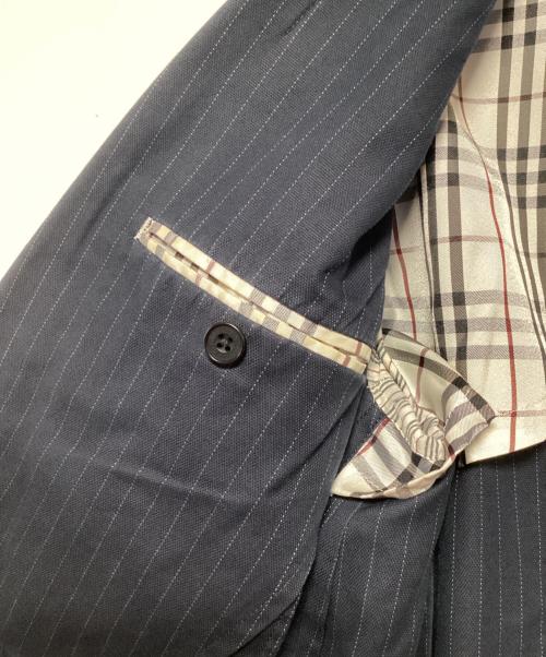 BURBERRY BLACK LABEL（バーバリーブラックレーベル）BURBERRY BLACK LABEL (バーバリーブラックレーベル) テーラードジャケット ブラック サイズ:LLの古着・服飾アイテム