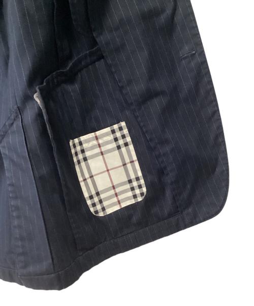 BURBERRY BLACK LABEL（バーバリーブラックレーベル）BURBERRY BLACK LABEL (バーバリーブラックレーベル) テーラードジャケット ブラック サイズ:LLの古着・服飾アイテム