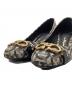 中古・古着 Salvatore Ferragamo (サルヴァトーレ フェラガモ) ヒールパンプス ベージュ×ブラック サイズ:7：13000円
