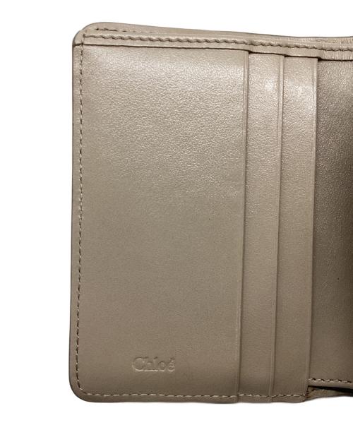 Chloe（クロエ）Chloe (クロエ) 3つ折り財布 ベージュの古着・服飾アイテム
