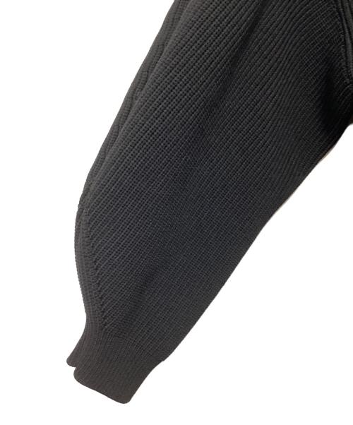 Adam et Rope（アダム エ ロペ）Adam et Rope (アダム エ ロペ) パール付きカーディガン ブラック サイズ:Freeの古着・服飾アイテム