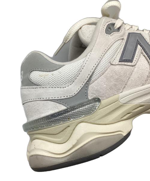 NEW BALANCE（ニューバランス）NEW BALANCE (ニューバランス) ローカットスニーカー アイボリー×グレー サイズ:29の古着・服飾アイテム