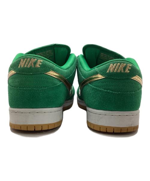 NIKE SB（ナイキエスビー）NIKE SB (ナイキエスビー) DUNK LOW PRO グリーン×ゴールド サイズ:29の古着・服飾アイテム