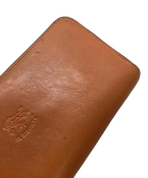 IL BISONTE（イル ビゾンテ）IL BISONTE (イル ビゾンテ) 長財布 ブラウンの古着・服飾アイテム