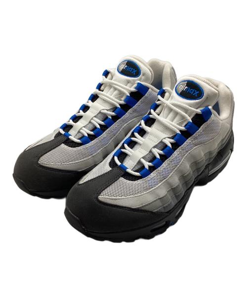 NIKE（ナイキ）NIKE (ナイキ) AIR MAX 95 BIG BUBBLE グレー×ブルー サイズ:27の古着・服飾アイテム