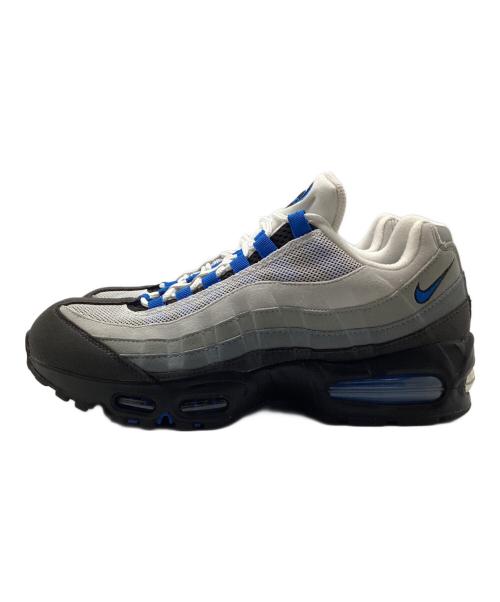 NIKE（ナイキ）NIKE (ナイキ) AIR MAX 95 BIG BUBBLE グレー×ブルー サイズ:27の古着・服飾アイテム