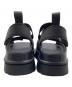 中古・古着 UGG (アグ) サンダル ブラック サイズ:24：10000円