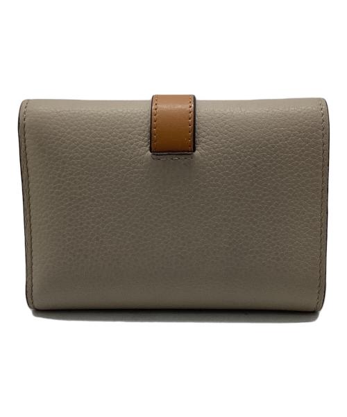 LOEWE（ロエベ）LOEWE (ロエベ) トライフォールドウォレット ベージュの古着・服飾アイテム