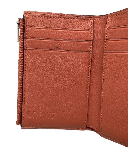 LOEWE（ロエベ）LOEWE (ロエベ) トライフォールドウォレット ベージュの古着・服飾アイテム