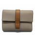 LOEWE（ロエベ）の古着「トライフォールドウォレット」｜ベージュ