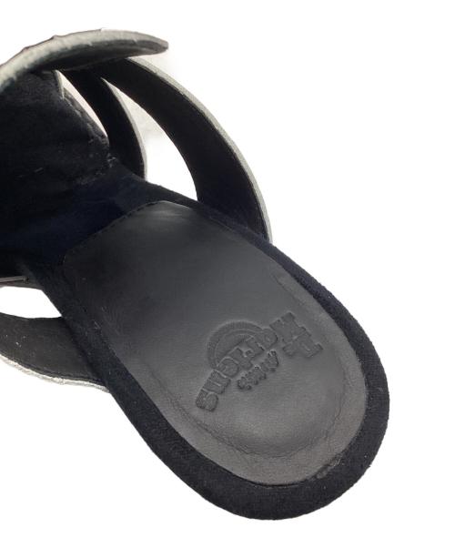 Dr.Martens（ドクターマーチン）Dr.Martens (ドクターマーチン) ヒールサンダル ブラック×シルバー サイズ:UK4の古着・服飾アイテム