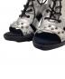中古・古着 Dr.Martens (ドクターマーチン) ヒールサンダル ブラック×シルバー サイズ:UK4：7000円