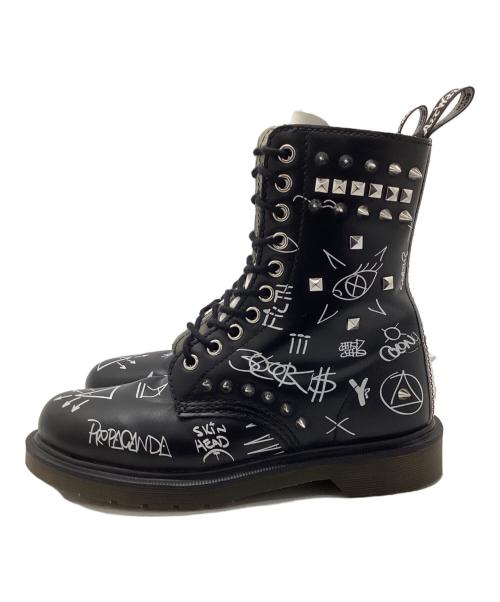 Dr.Martens（ドクターマーチン）Dr.Martens (ドクターマーチン) 10ホールブーツ ブラック サイズ:UK5の古着・服飾アイテム
