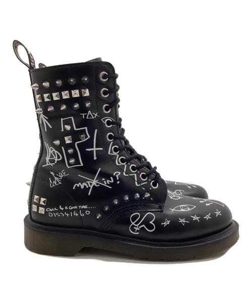Dr.Martens（ドクターマーチン）Dr.Martens (ドクターマーチン) 10ホールブーツ ブラック サイズ:UK5の古着・服飾アイテム