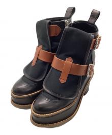 Vivienne Westwood（ヴィヴィアンウエストウッド）の古着「厚底ボンデージブーツ」｜ブラック