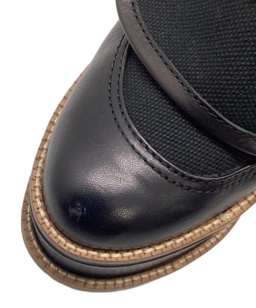Vivienne Westwood（ヴィヴィアンウエストウッド）Vivienne Westwood (ヴィヴィアンウエストウッド) 厚底ボンデージブーツ ブラック サイズ:38の古着・服飾アイテム