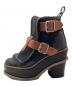 Vivienne Westwood (ヴィヴィアンウエストウッド) 厚底ボンデージブーツ ブラック サイズ:38：20000円
