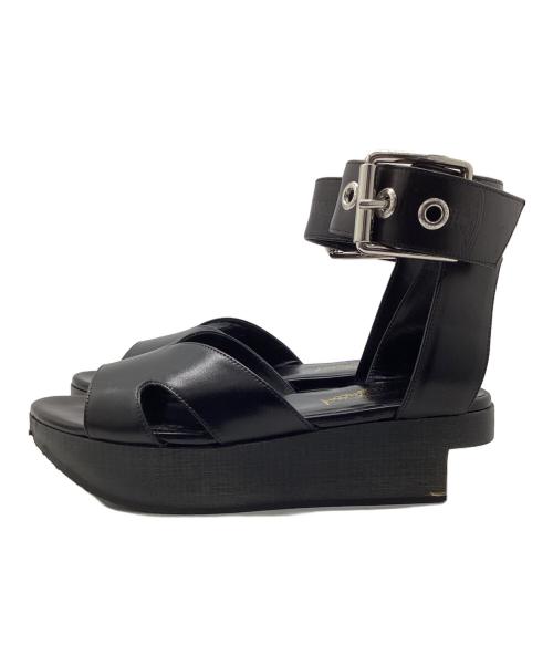 Vivienne Westwood（ヴィヴィアンウエストウッド）Vivienne Westwood (ヴィヴィアンウエストウッド) 厚底サンダル ブラック サイズ:37の古着・服飾アイテム