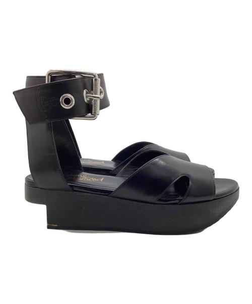 Vivienne Westwood（ヴィヴィアンウエストウッド）Vivienne Westwood (ヴィヴィアンウエストウッド) 厚底サンダル ブラック サイズ:37の古着・服飾アイテム