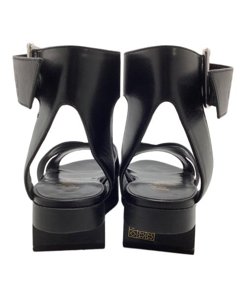 Vivienne Westwood（ヴィヴィアンウエストウッド）Vivienne Westwood (ヴィヴィアンウエストウッド) 厚底サンダル ブラック サイズ:37の古着・服飾アイテム