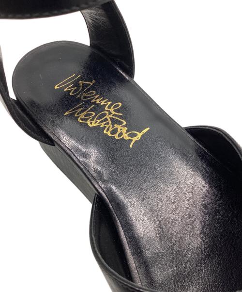 Vivienne Westwood（ヴィヴィアンウエストウッド）Vivienne Westwood (ヴィヴィアンウエストウッド) 厚底サンダル ブラック サイズ:37の古着・服飾アイテム