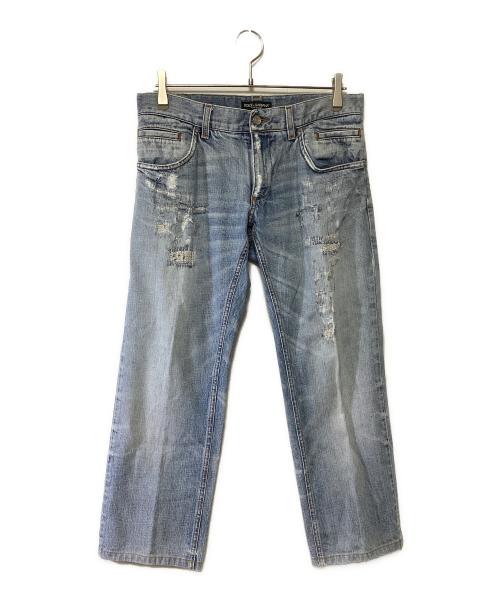 DOLCE & GABBANA（ドルチェ＆ガッバーナ）DOLCE & GABBANA (ドルチェ＆ガッバーナ) デニムパンツ インディゴ サイズ:14の古着・服飾アイテム