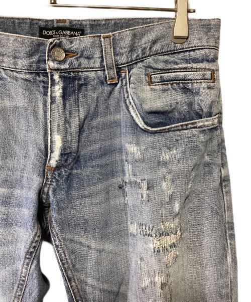 DOLCE & GABBANA（ドルチェ＆ガッバーナ）DOLCE & GABBANA (ドルチェ＆ガッバーナ) デニムパンツ インディゴ サイズ:14の古着・服飾アイテム