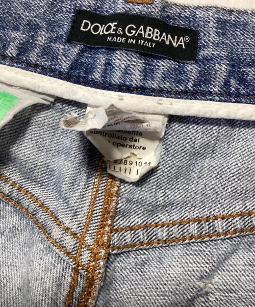 DOLCE & GABBANA（ドルチェ＆ガッバーナ）DOLCE & GABBANA (ドルチェ＆ガッバーナ) デニムパンツ インディゴ サイズ:14の古着・服飾アイテム