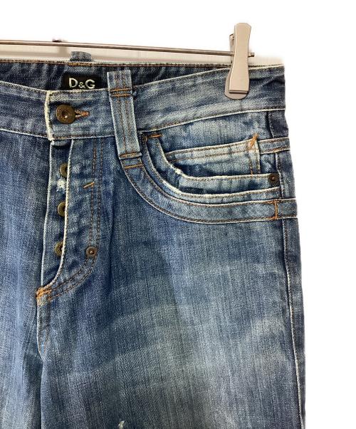 DOLCE & GABBANA（ドルチェ＆ガッバーナ）DOLCE & GABBANA (ドルチェ＆ガッバーナ) デニムパンツ インディゴ サイズ:29の古着・服飾アイテム