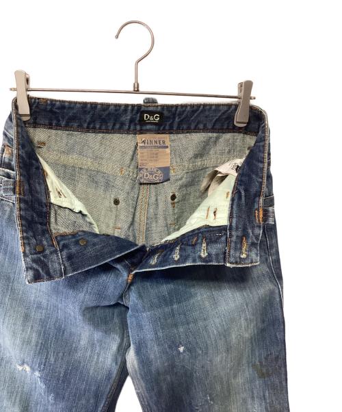 DOLCE & GABBANA（ドルチェ＆ガッバーナ）DOLCE & GABBANA (ドルチェ＆ガッバーナ) デニムパンツ インディゴ サイズ:29の古着・服飾アイテム