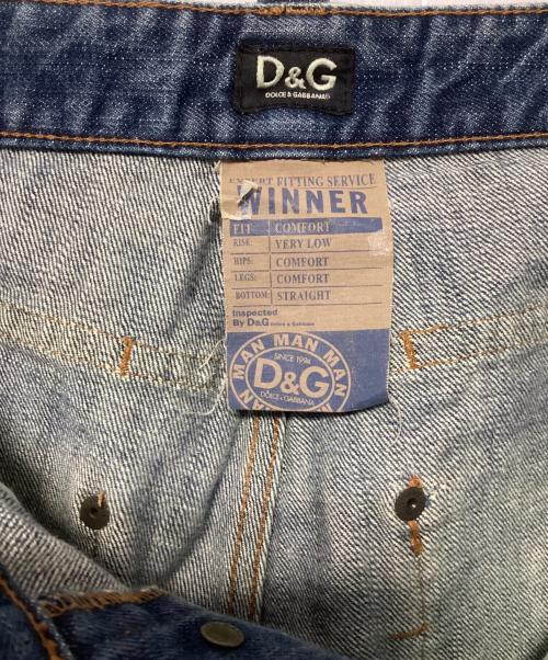 DOLCE & GABBANA（ドルチェ＆ガッバーナ）DOLCE & GABBANA (ドルチェ＆ガッバーナ) デニムパンツ インディゴ サイズ:29の古着・服飾アイテム
