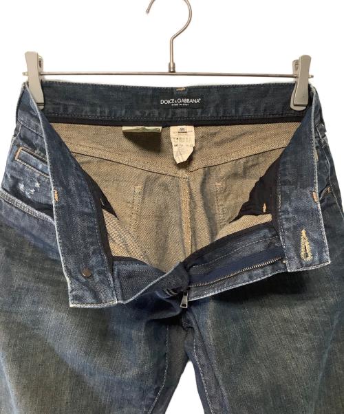 DOLCE & GABBANA（ドルチェ＆ガッバーナ）DOLCE & GABBANA (ドルチェ＆ガッバーナ) デニムパンツ インディゴ サイズ:46の古着・服飾アイテム