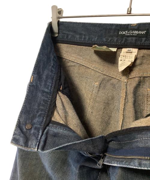 DOLCE & GABBANA（ドルチェ＆ガッバーナ）DOLCE & GABBANA (ドルチェ＆ガッバーナ) デニムパンツ インディゴ サイズ:46の古着・服飾アイテム