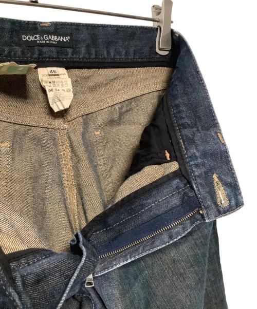 DOLCE & GABBANA（ドルチェ＆ガッバーナ）DOLCE & GABBANA (ドルチェ＆ガッバーナ) デニムパンツ インディゴ サイズ:46の古着・服飾アイテム