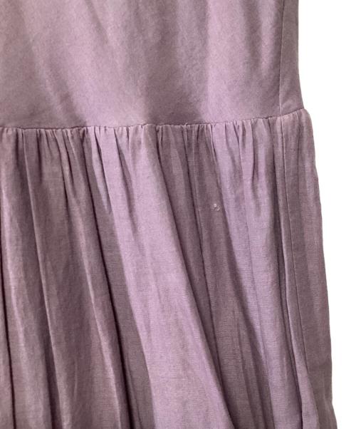 MARIHA（マリハ）MARIHA (マリハ) ノースリーブワンピース パープル サイズ:38の古着・服飾アイテム