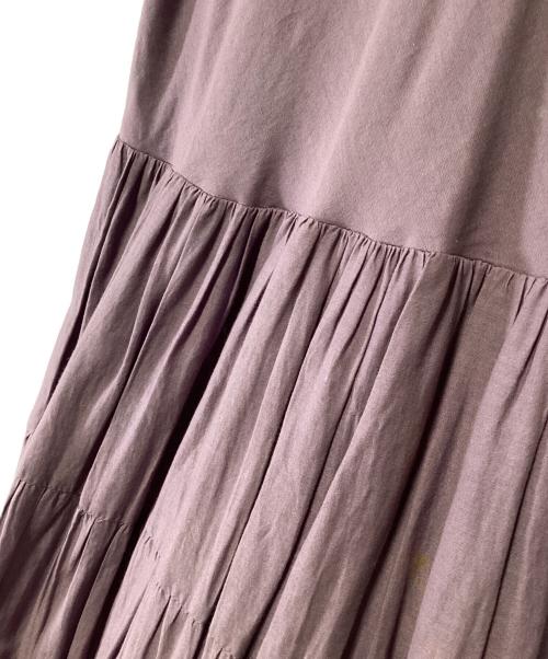 MARIHA（マリハ）MARIHA (マリハ) ノースリーブワンピース パープル サイズ:38の古着・服飾アイテム