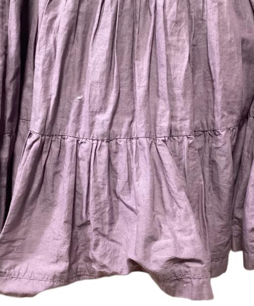 MARIHA（マリハ）MARIHA (マリハ) ノースリーブワンピース パープル サイズ:38の古着・服飾アイテム