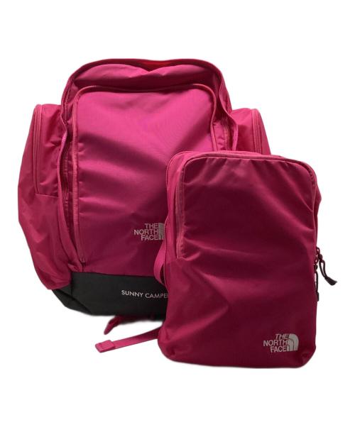 THE NORTH FACE（ザ ノース フェイス）THE NORTH FACE (ザ ノース フェイス) リュック ピンク×グレーの古着・服飾アイテム