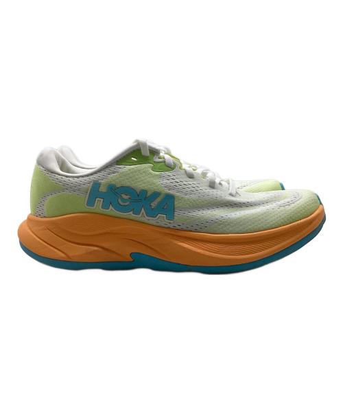 HOKA（ホカ）HOKA (ホカ) M RINCON4 ホワイト サイズ:25.5の古着・服飾アイテム