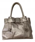 Salvatore Ferragamoサルヴァトーレ フェラガモ）の古着「トートバッグ」｜ピンクゴールド