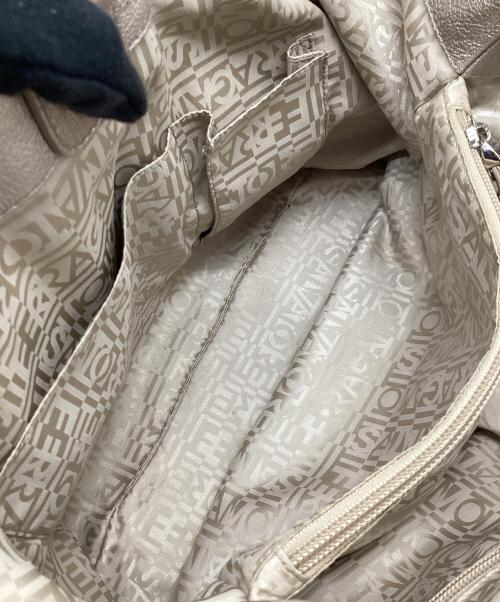 Salvatore Ferragamo（サルヴァトーレ フェラガモ）Salvatore Ferragamo (サルヴァトーレ フェラガモ) トートバッグ ピンクゴールドの古着・服飾アイテム