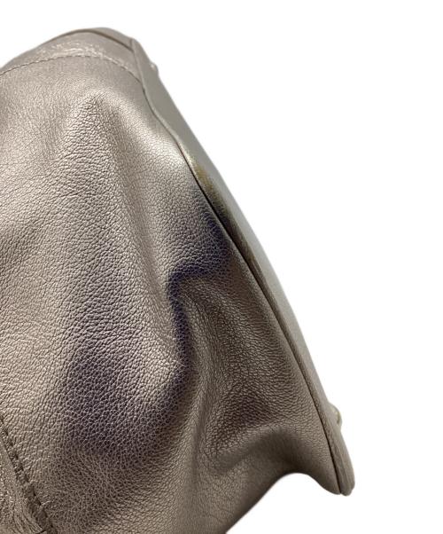 Salvatore Ferragamo（サルヴァトーレ フェラガモ）Salvatore Ferragamo (サルヴァトーレ フェラガモ) トートバッグ ピンクゴールドの古着・服飾アイテム