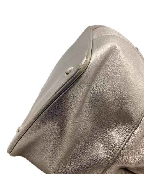 Salvatore Ferragamo（サルヴァトーレ フェラガモ）Salvatore Ferragamo (サルヴァトーレ フェラガモ) トートバッグ ピンクゴールドの古着・服飾アイテム