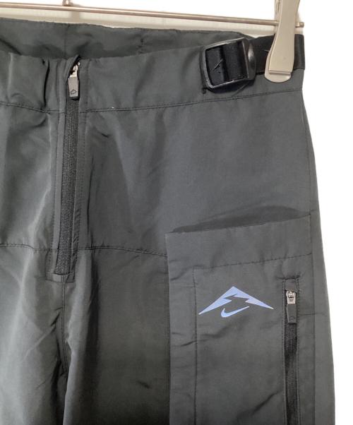 NIKE（ナイキ）NIKE (ナイキ) トレイル レペル ミッドライズ ランニングパンツ ブラック サイズ:XSの古着・服飾アイテム