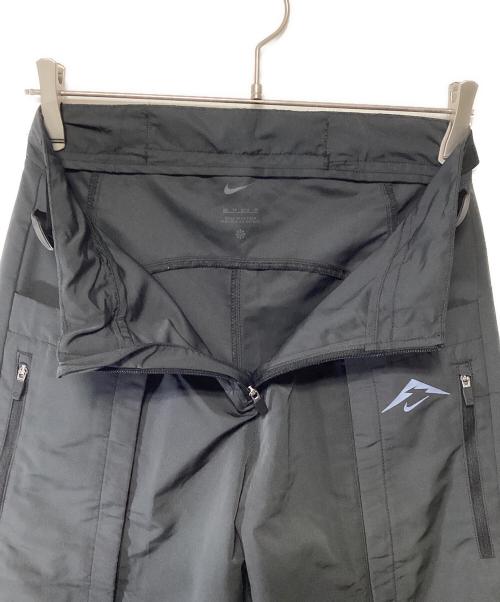 NIKE（ナイキ）NIKE (ナイキ) トレイル レペル ミッドライズ ランニングパンツ ブラック サイズ:XSの古着・服飾アイテム